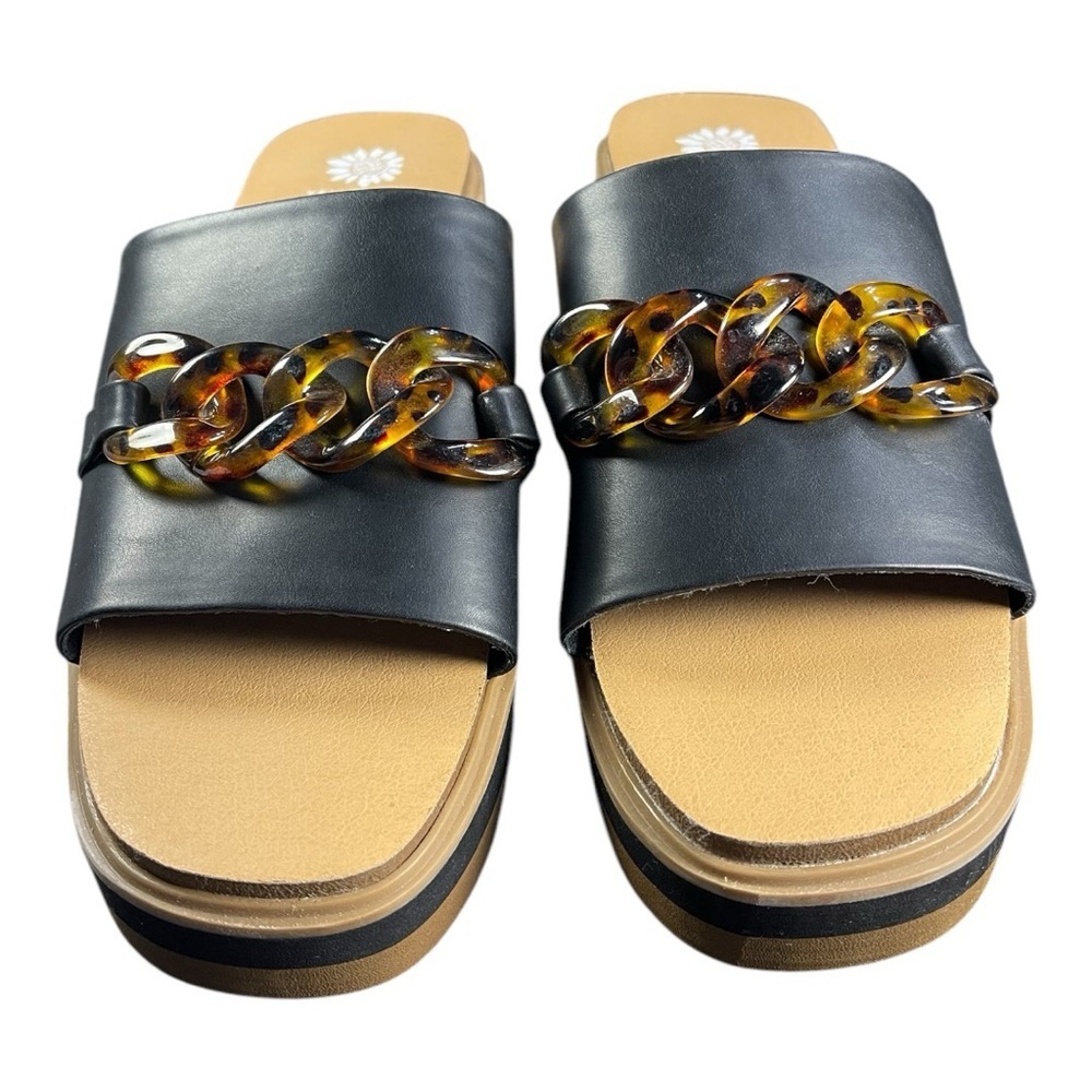 Stylish Alora Platform Slide Sandals – Size 10